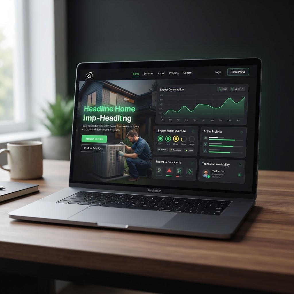 Canadian Eco Home Website preview